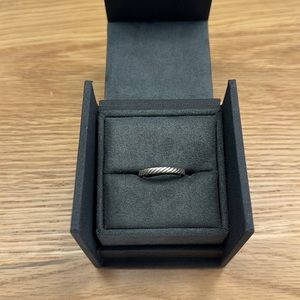 Size 6 David Yurman Cable Stack Ring
